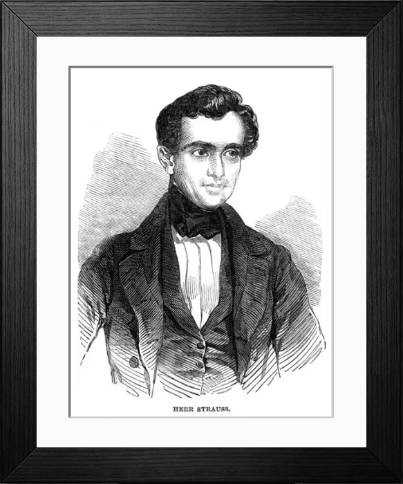 Framed Print : Johann Strauss (Elder) Framed Print : Johann Strauss (Elder)
