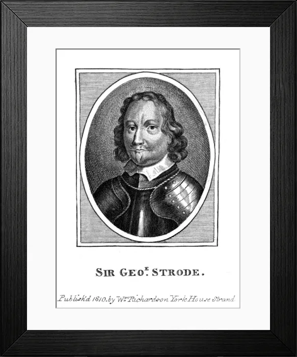 Framed Print : Sir George Strode Framed Print : Sir George Strode