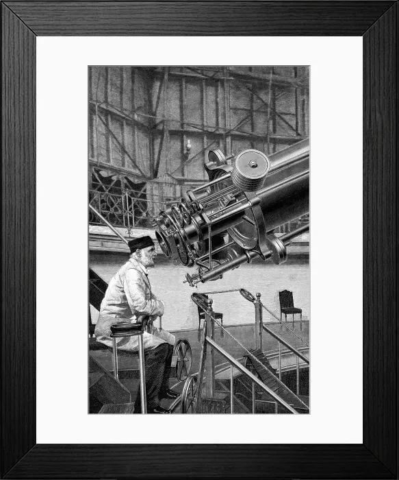 Framed Print : Otto Wilhelm Von Struve Framed Print : Otto Wilhelm Von Struve