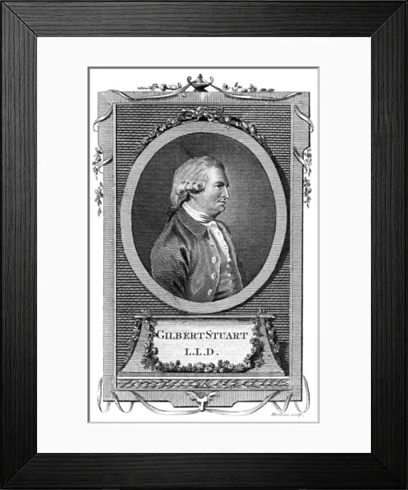 Framed Print : Gilbert Stuart, Writer Framed Print : Gilbert Stuart, Writer