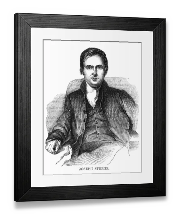 Framed Print : Joseph Sturge - 1 Framed Print : Joseph Sturge - 1