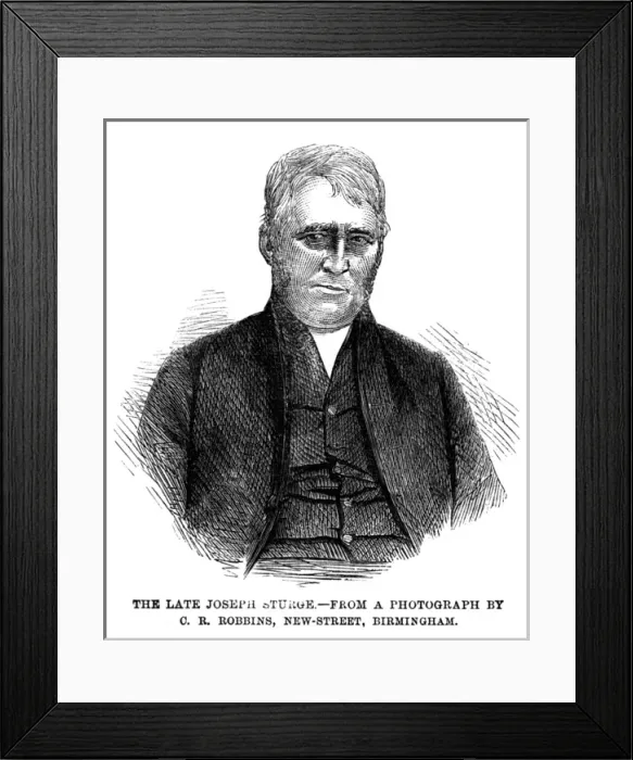 Framed Print : Joseph Sturge - 2 Framed Print : Joseph Sturge - 2