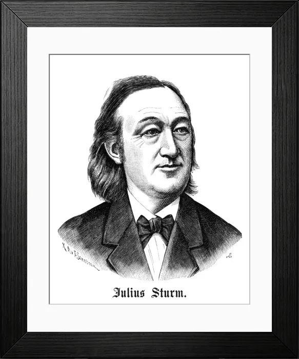 Framed Print : Julius Sturm Framed Print : Julius Sturm