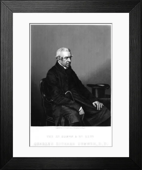 Framed Print : Charles Richard Sumner 2 Framed Print : Charles Richard Sumner 2