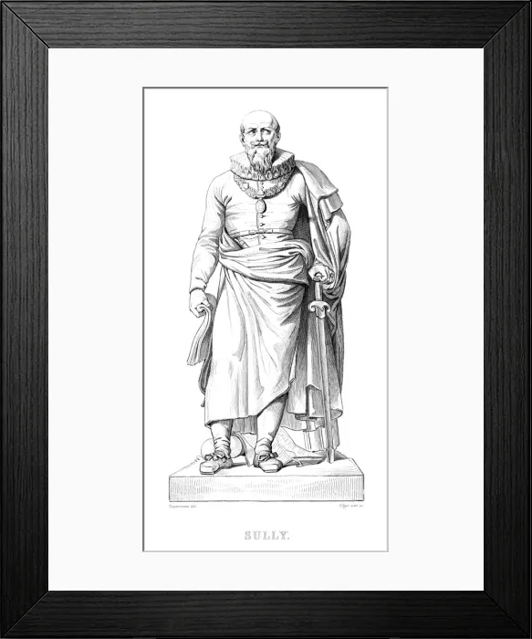 Framed Print : Maximilien Duc Sully Framed Print : Maximilien Duc Sully