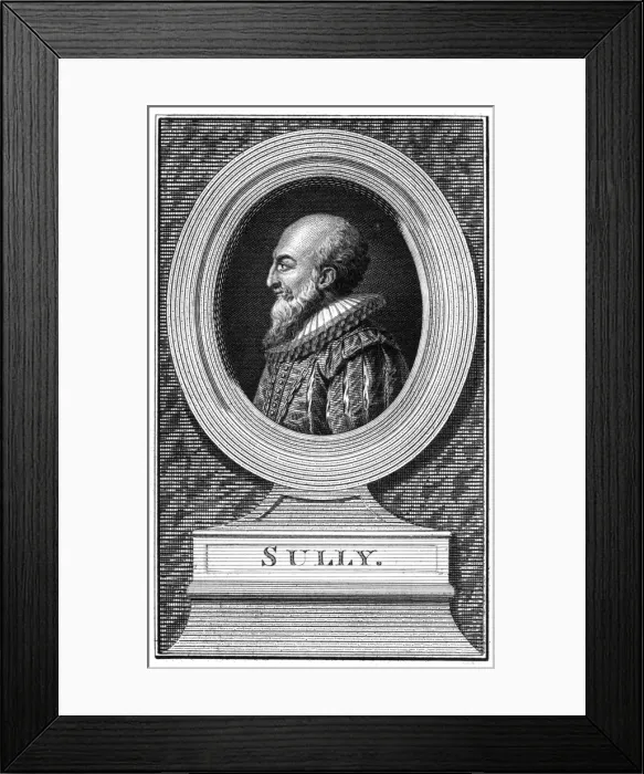 Framed Print : Maximilien Duc Sully