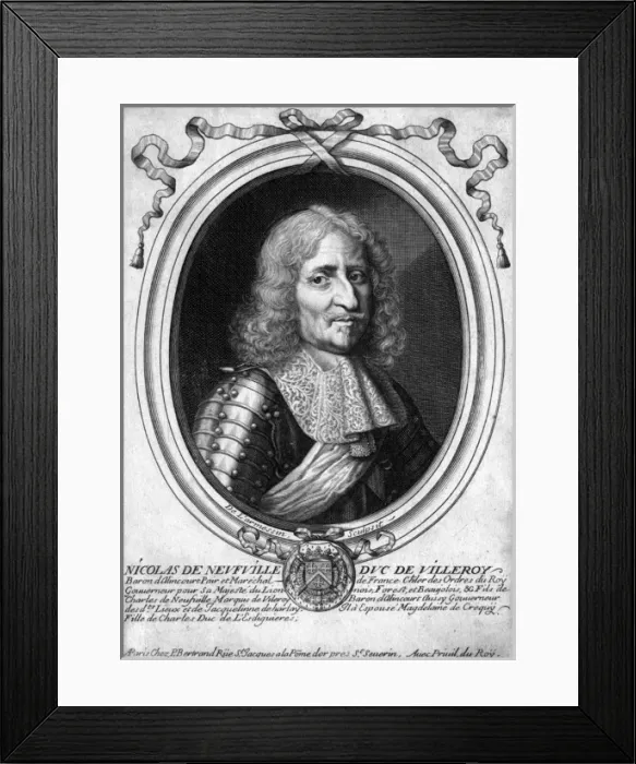 Framed Print : Nicolas Duc Villeroi Framed Print : Nicolas Duc Villeroi