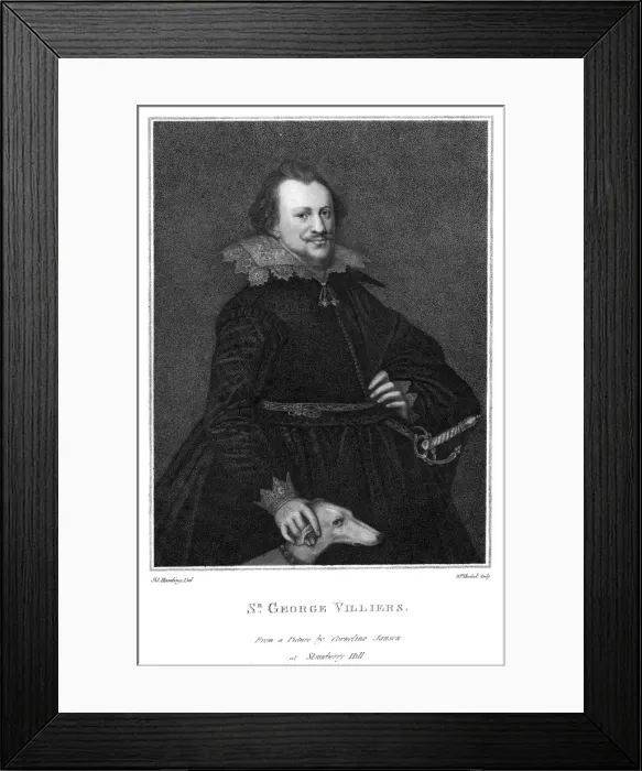 Framed Print : Sir George Villiers