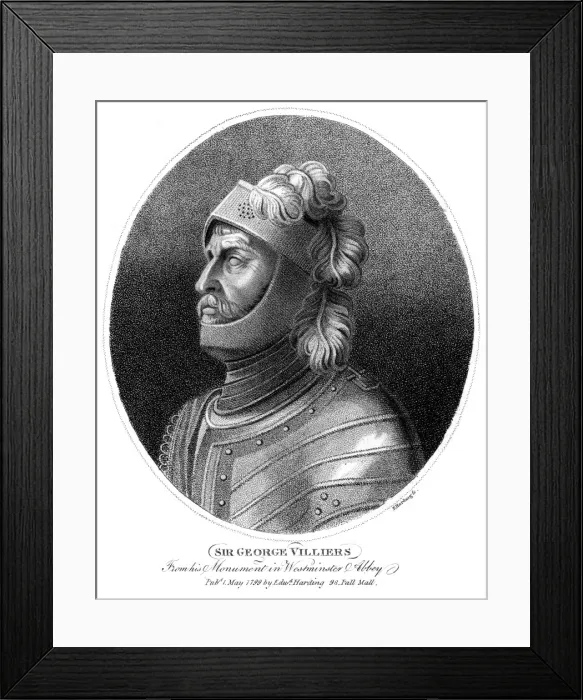 Framed Print : Sir George Villiers Framed Print : Sir George Villiers