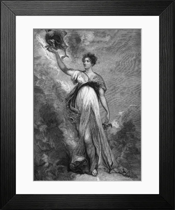 Framed Print : Frances Lady Stafford Framed Print : Frances Lady Stafford