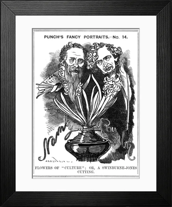 Framed Print : Swinburne Cartoon Framed Print : Swinburne Cartoon