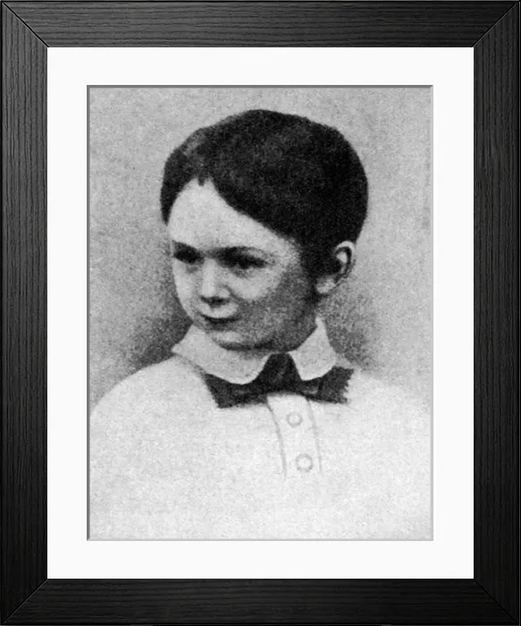 Framed Print : Swinburne as a Boy Framed Print : Swinburne as a Boy