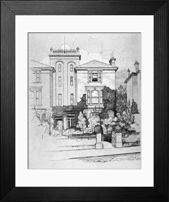 Framed Print : Swinburne Putney Home Framed Print : Swinburne Putney Home