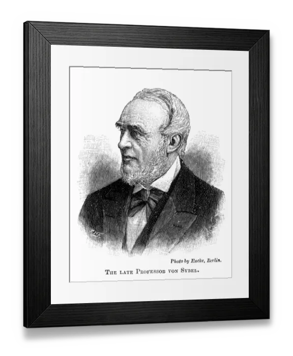 Framed Print : Heinrich Von Sybel Framed Print : Heinrich Von Sybel