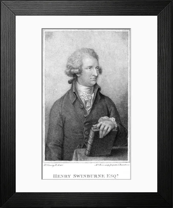 Framed Print : Henry Swinburne - 2 Framed Print : Henry Swinburne - 2