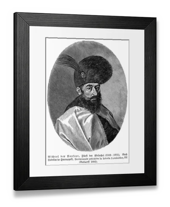 Framed Print : Michael II of Tapfere Framed Print : Michael II of Tapfere