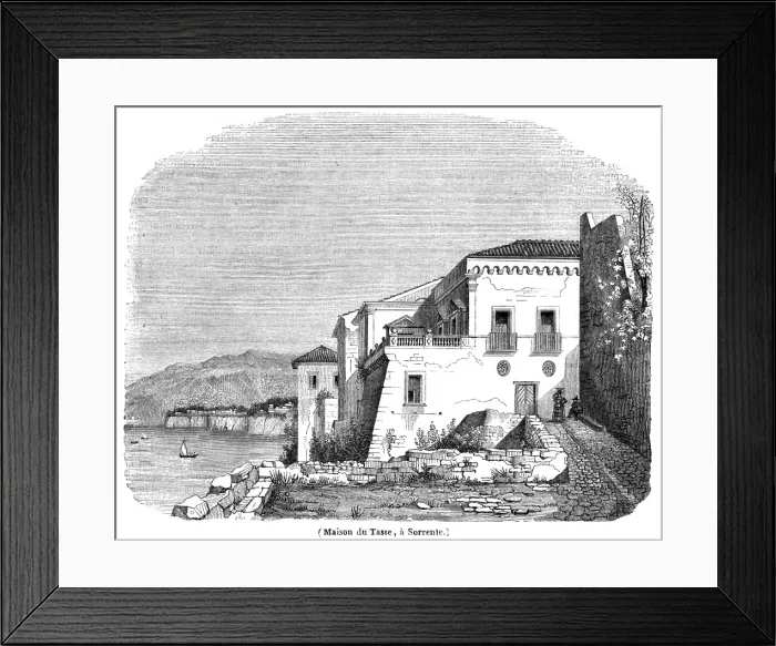 Framed Print : Tassos Residence Framed Print : Tassos Residence
