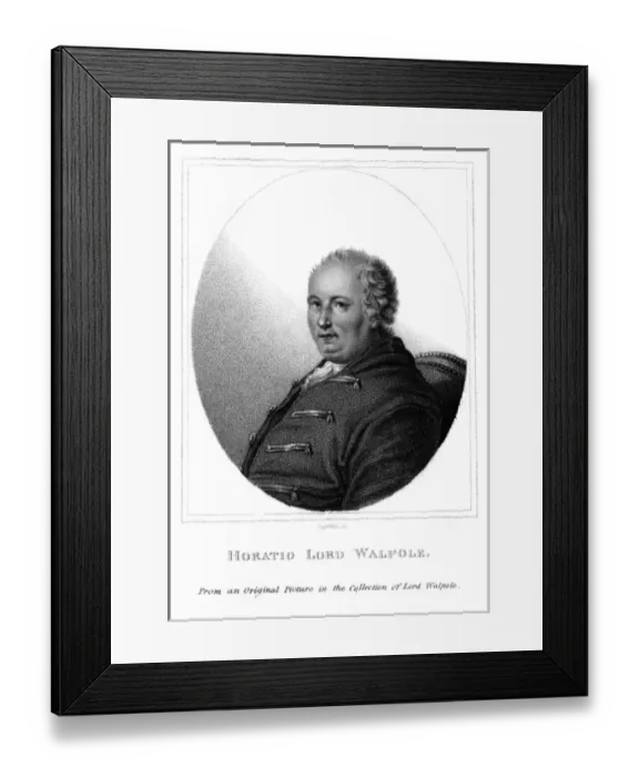 Framed Print : Horatio Baron Walpole Framed Print : Horatio Baron Walpole