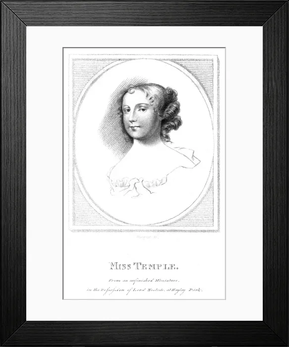 Framed Print : Miss Temple Framed Print : Miss Temple