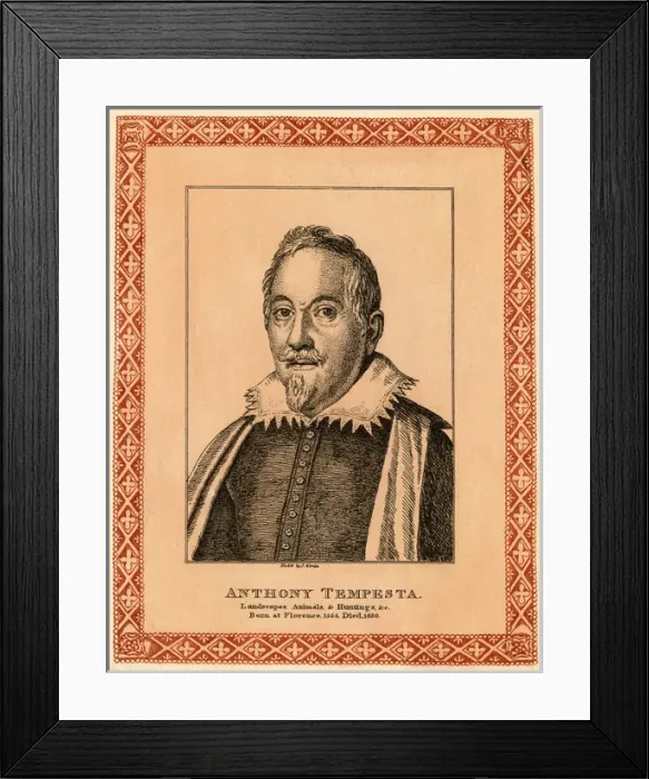 Framed Print : Antonio Tempesta Framed Print : Antonio Tempesta