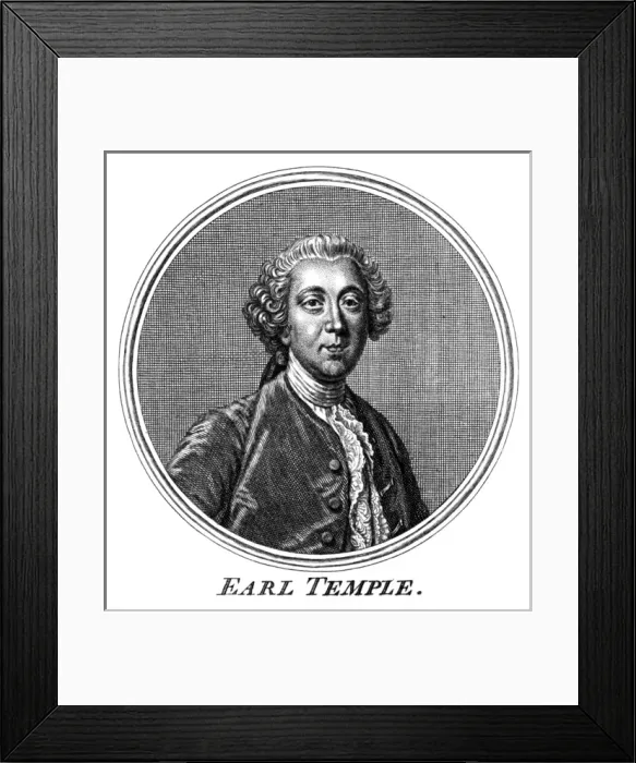 Framed Print : First Earl Temple Framed Print : First Earl Temple