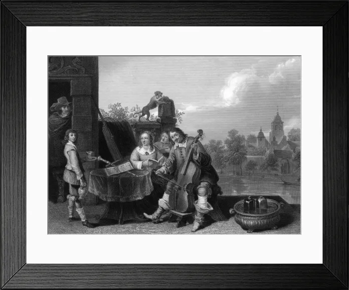 Framed Print : Teniers and Family Framed Print : Teniers and Family