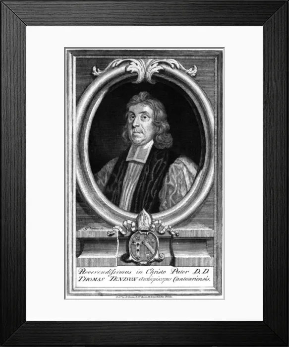 Framed Print : Thomas Tenison Framed Print : Thomas Tenison
