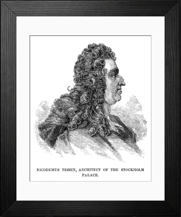 Framed Print : Nicodemus Tessin Framed Print : Nicodemus Tessin