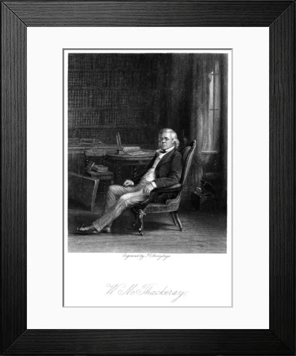 Framed Print : Thackeray Seated Framed Print : Thackeray Seated