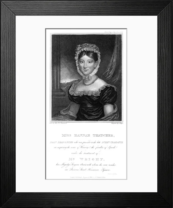 Framed Print : Hannah Thatcher Framed Print : Hannah Thatcher
