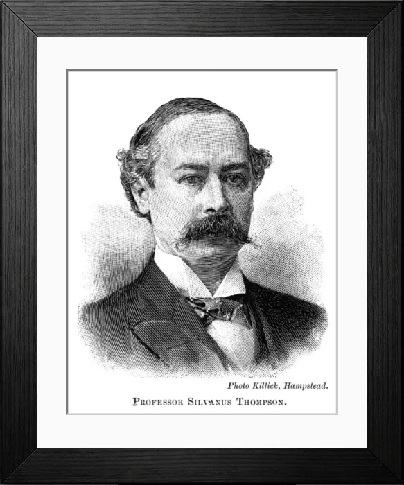 Framed Print : Silvanus Thompson Framed Print : Silvanus Thompson