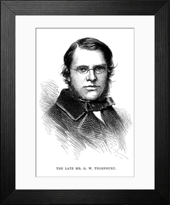 Framed Print : Geo. Walter Thornbury Framed Print : Geo. Walter Thornbury
