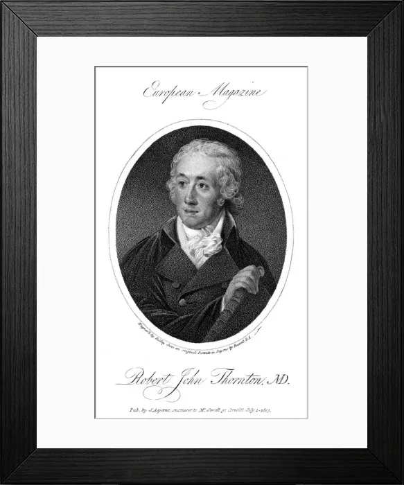 Framed Print : Robert John Thornton Framed Print : Robert John Thornton
