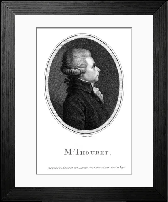 Framed Print : Jacques Guill. Thouret Framed Print : Jacques Guill. Thouret