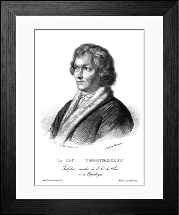 Framed Print : Bertel Thorvaldsen - 2 Framed Print : Bertel Thorvaldsen - 2