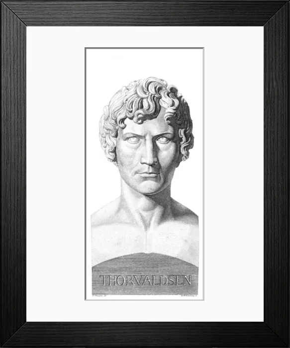 Framed Print : Bertel Thorvaldsen - 4 Framed Print : Bertel Thorvaldsen - 4