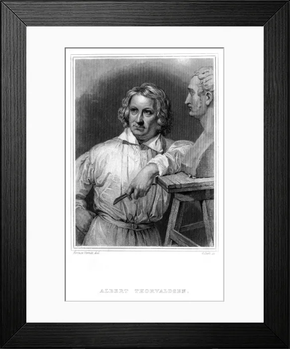 Framed Print : Bertel Thorvaldsen - 3 Framed Print : Bertel Thorvaldsen - 3