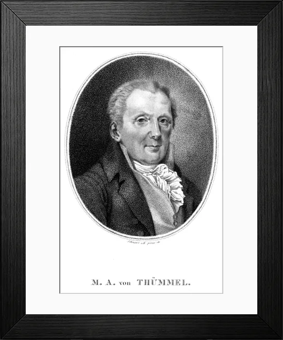 Framed Print : Moritz Von Thummel Framed Print : Moritz Von Thummel