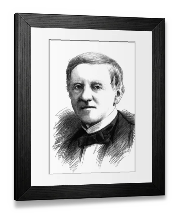Framed Print : Samuel Jones Tilden Framed Print : Samuel Jones Tilden