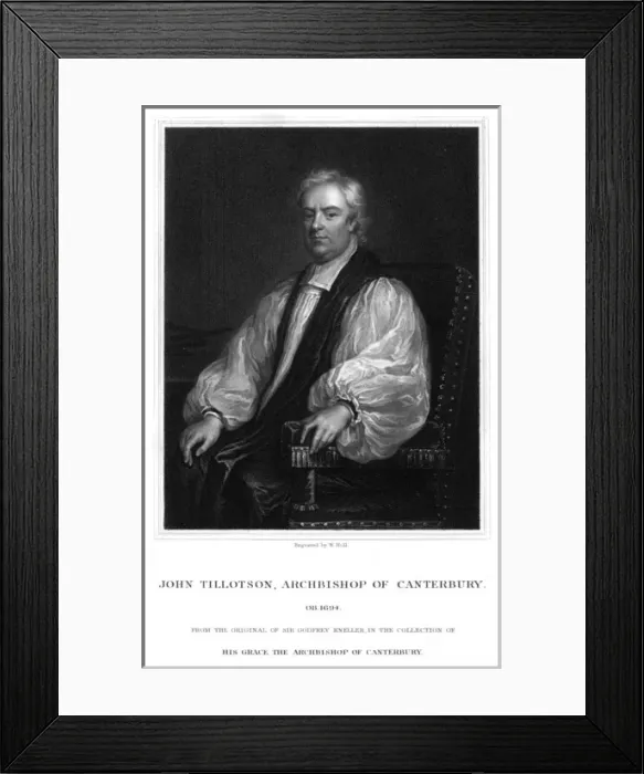 Framed Print : John Tillotson - 2 Framed Print : John Tillotson - 2