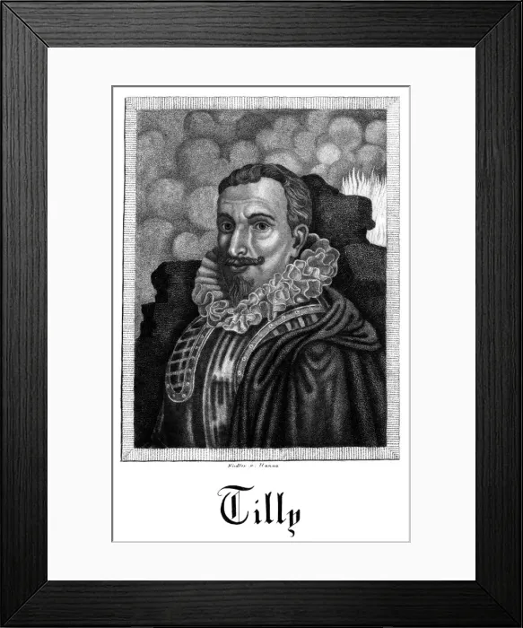 Framed Print : Johann Von Tilly - 5 Framed Print : Johann Von Tilly - 5