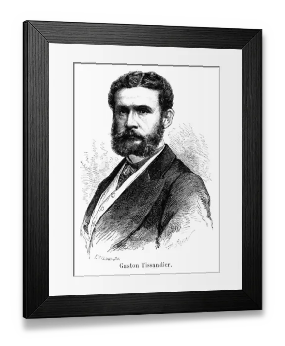 Framed Print : Gaston Tissandier Framed Print : Gaston Tissandier