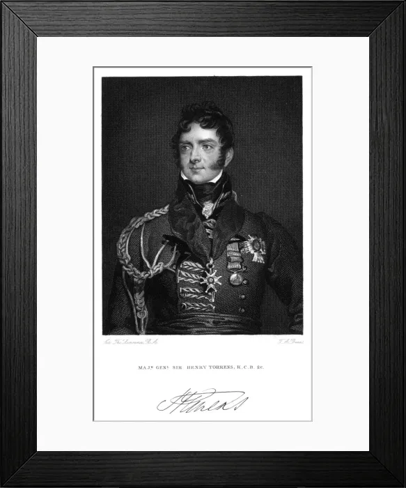 Framed Print : Sir Henry Torrens Framed Print : Sir Henry Torrens