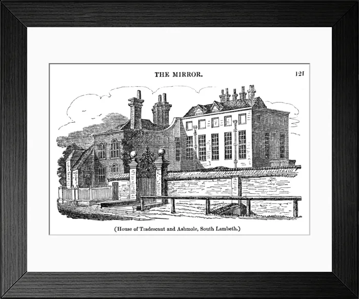 Framed Print : Tradescant home - 2 Framed Print : Tradescant home - 2