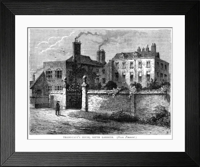 Framed Print : Tradescant Home Framed Print : Tradescant Home