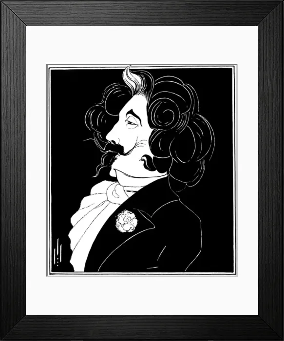 Framed Print : Whistler by Beardsley Framed Print : Whistler by Beardsley