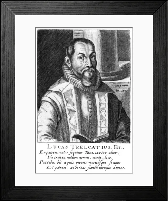 Framed Print : Lucas Trelcatius Younger Framed Print : Lucas Trelcatius Younger