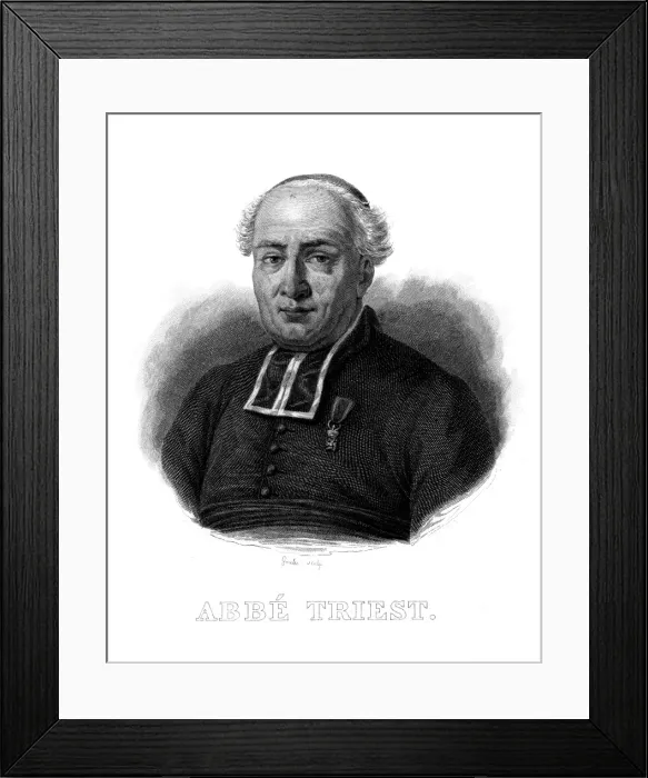 Framed Print : Pierre Joseph Triest Framed Print : Pierre Joseph Triest