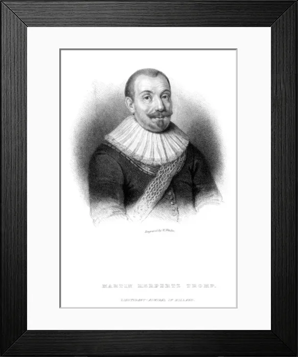 Framed Print : Maarten Van Tromp - 3 Framed Print : Maarten Van Tromp - 3