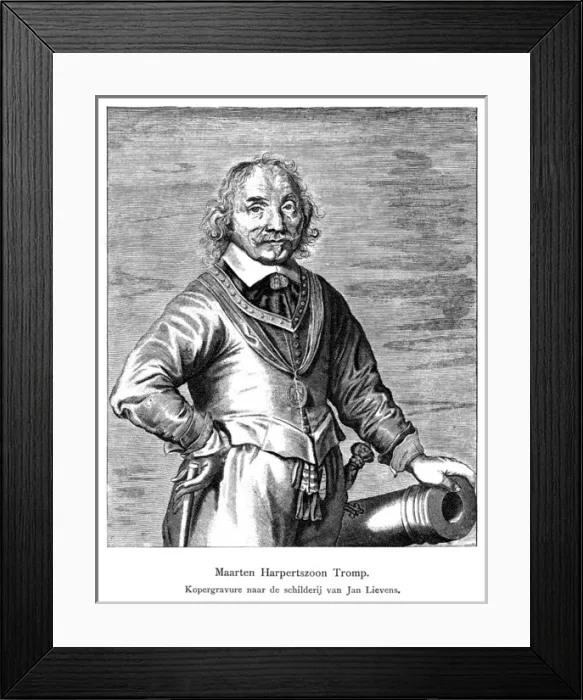 Framed Print : Maarten Van Tromp - 1 Framed Print : Maarten Van Tromp - 1
